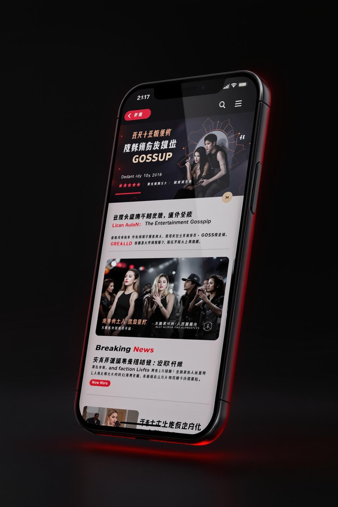 爆黑料APP界面